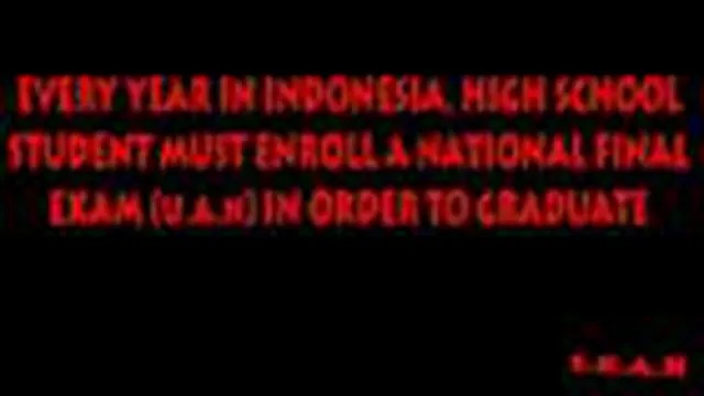 Motivasi UAN ala Siswa-siswi SMK