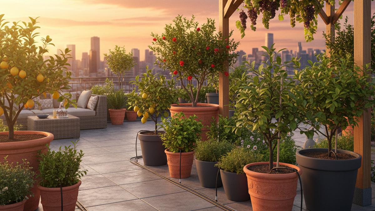 10 Tanaman Buah Tahan Panas untuk Ditanam di Rooftop yang Produktif