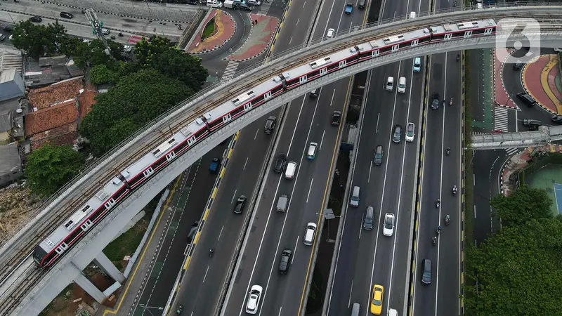 Jembatan Lengkung LRT Jabodebek