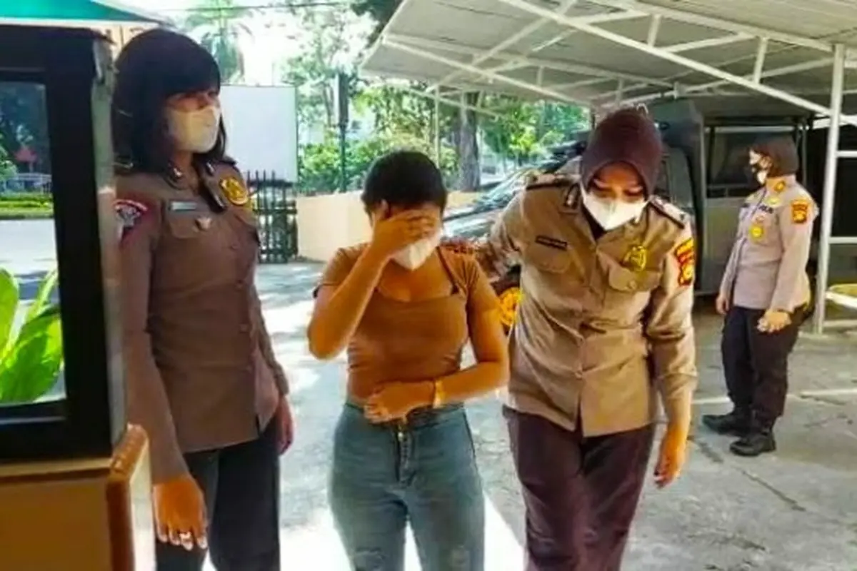 Pelaku penganiayaan terhadap oknum Satpol PP di Pekanbaru.