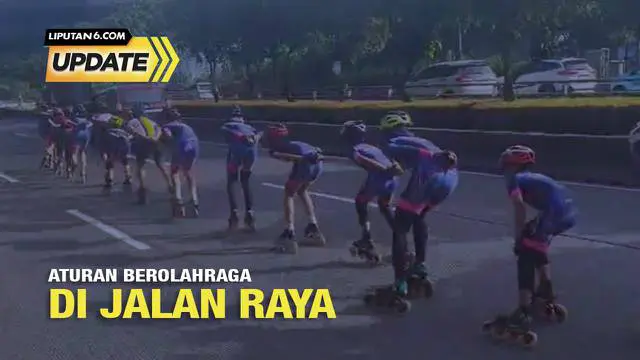 Belum lama ini viral di sosial media video sekelompok orang bermain sepatu roda di jalan raya. Rombongan pesepatu roda itu melintas dan menghalangi pengendara bermotor di ruas Jalan Gatot Subroto, Jakarta Selatan. Bagaimana aturan berolahraga di jala...