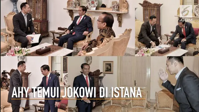 VIDEO: AHY Temui Presiden Jokowi di Istana