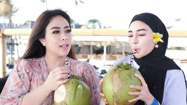 6 Potret Persahabatan Shandy Purnamasari dan Maharani Kemala, Kompak Sejak 2014