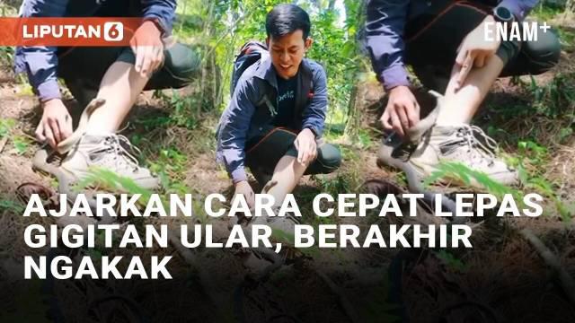 Bagi sebagian orang, gigitan ular membuat panik dan tak sanggup berkutik. Namun seorang pria baru-baru ini viral mengajarkan langkah melepas gigitan ular dengan cepat. Ia hanya membutuhkan satu jari untuk membuat ular melepaskan diri dari gigitan di ...