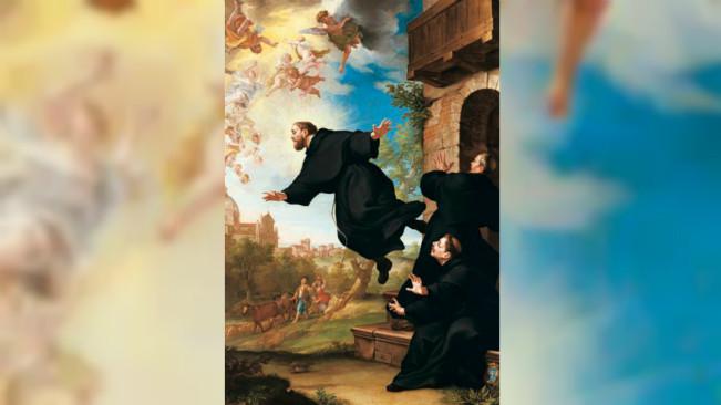 	Joseph dari Cupertino. (Sumber Wikimedia Commons)