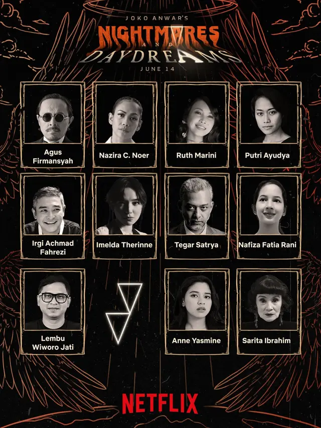Joko Anwar gandeng 65 aktor dan aktris untuk bintangi serial Nightmares and Daydreams. [Foto: Netflix]
