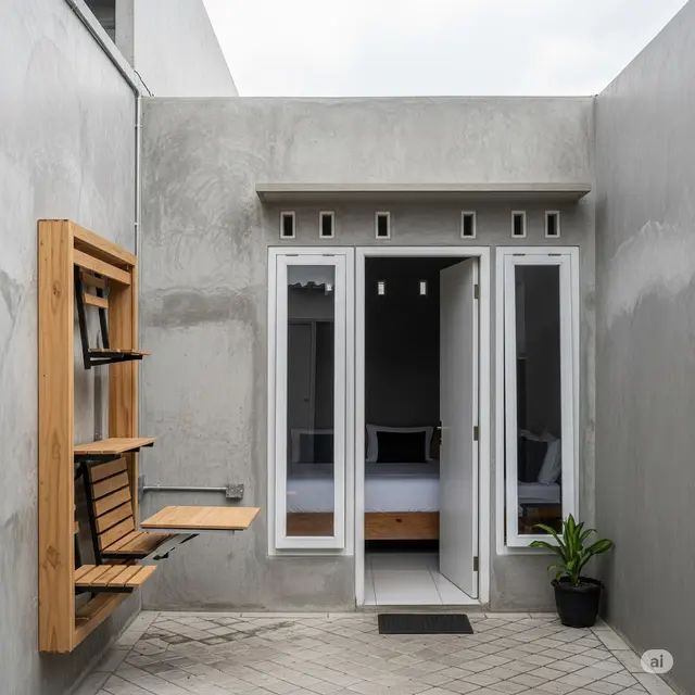 Desain Rumah Sederhana Jakarta. Foto: Gemini