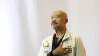 IGK Manila, Ketua Pelaksana Kejuaraan Dunia Wushu 2015 di Jakarta, Minggu(15/11/2015). (Bola.com/Nicklas Hanoatubun).