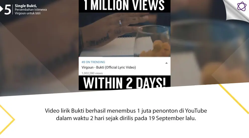 Single Bukti, Persembahan Istimewa Virgoun untuk Istri. (Foto: Instagram/virgoun_, Desain: Nurman Abdul Hakim/Bintang.com)