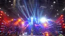 Penampilan Geisha dalam acara penutup Arena Pekan Raya Jakarta 2016 di JIExpo Kemayoran, Jakarta Pusat, Minggu, (17/7/2016). (Adrian Putra/Bintang.com)