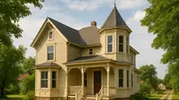 7 Model Rumah Amerika Klasik di Desa, Inspirasi Desain Estetik