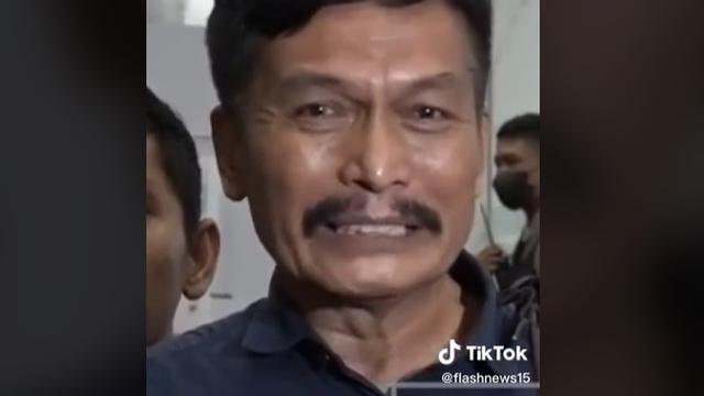 Ayah tersangka Shane Lukas, Tagor Lumbantoruan (TikTok - https://www.tiktok.com/@flashnews15/video/7206359444828065051?q=flashnews15&t=1677987804094)