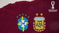 Kualifikasi Piala Dunia - Brasil Vs Argentina (Bola.com/Adreanus Titus)