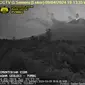 Gunung Semeru mengalami erupsi pada Selasa malam (9/4/2024), pukul 19.12 WIB. (Liputan6.com/ Dok PVMBG)