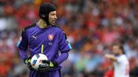 Penjaga gawang Republik Ceska, Petr Cech. (AFP/Pascal Guyot)