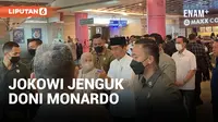 Jokowi Jenguk Mantan Kepala BNPB Doni Monardo di Rumah Sakit