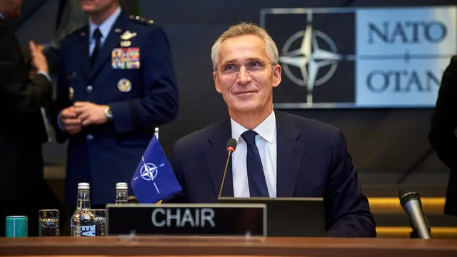 Sekjen NATO Jens Stoltenberg. Ia adalah mantan PM Norwegia.