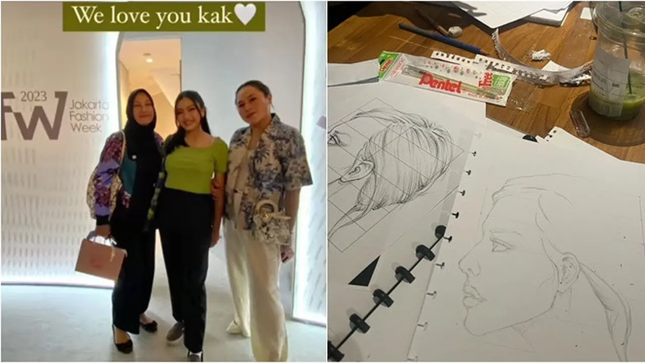 6 Potret Alleia Jadi Mahasiswa Jurusan Fashion, Unggahan Pertama IG Curi Perhatian