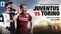 Banner Juventus vs Torino. (Triyasni)