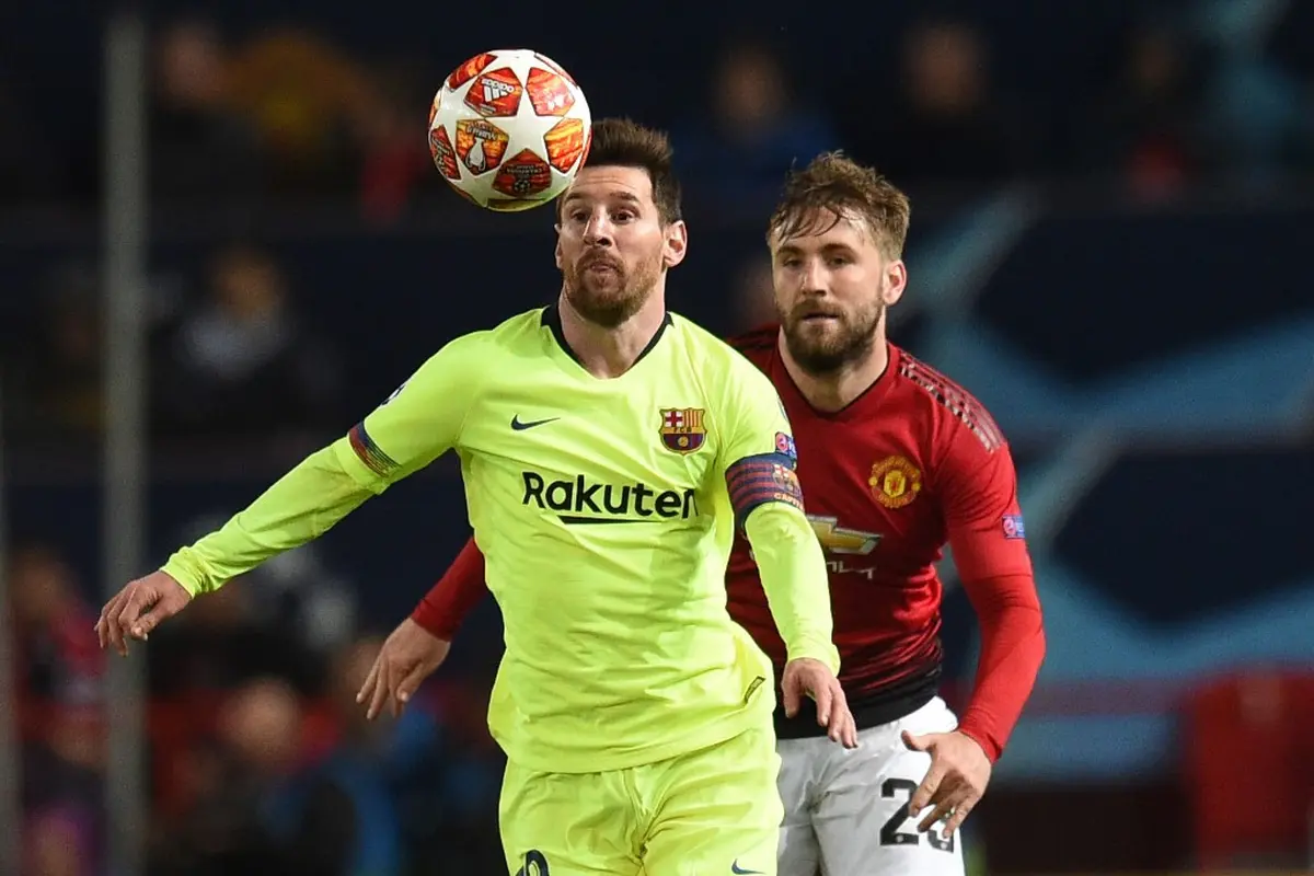 Laga Ketat Warnai Kemenangan Barcelona Atas Manchester United