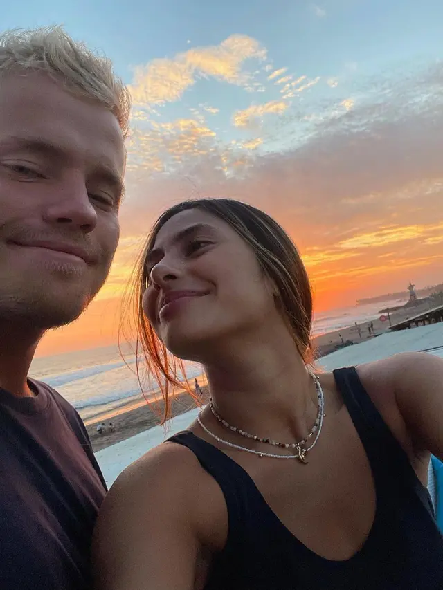 Valerie Thomas dan Zak Henry (Foto: Instagram/@valerieethomas)