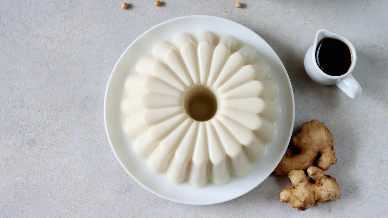 puding susu kedelai