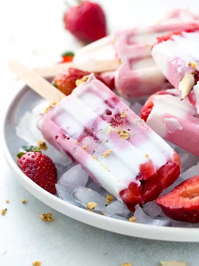 Easy Yogurt Popsicles