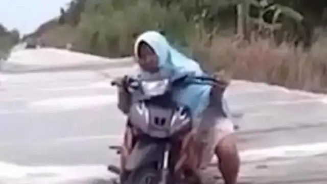 Pemotor salah pilih jalan (Ist)