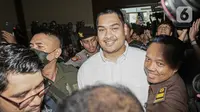 Dito Ariotedjo dihadirkan sebagai saksi dengan terdakwa mantan Menkominfo Johnny G. Plate. (Liputan6.com/Faizal Fanani)