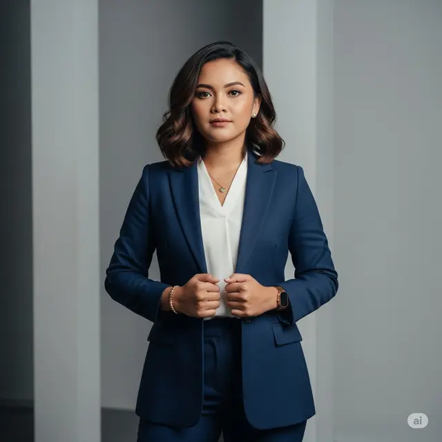 Model Rambut Wanita Dewasa agar Tampil Stylish di Kantor. Foto: Gemini