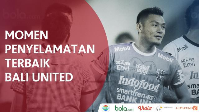 Berita video aksi-aksi penyelamatan terbaik Bali United pada Piala Presiden 2018.