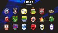 Liga 1 - Ilustrasi Logo Liga 1 Musim 2022-2023 (Bola.com/Adreanus Titus)