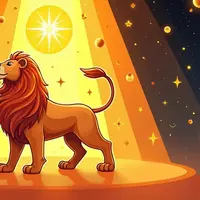 logo ramalan zodiak leo (sumber: AI generated)