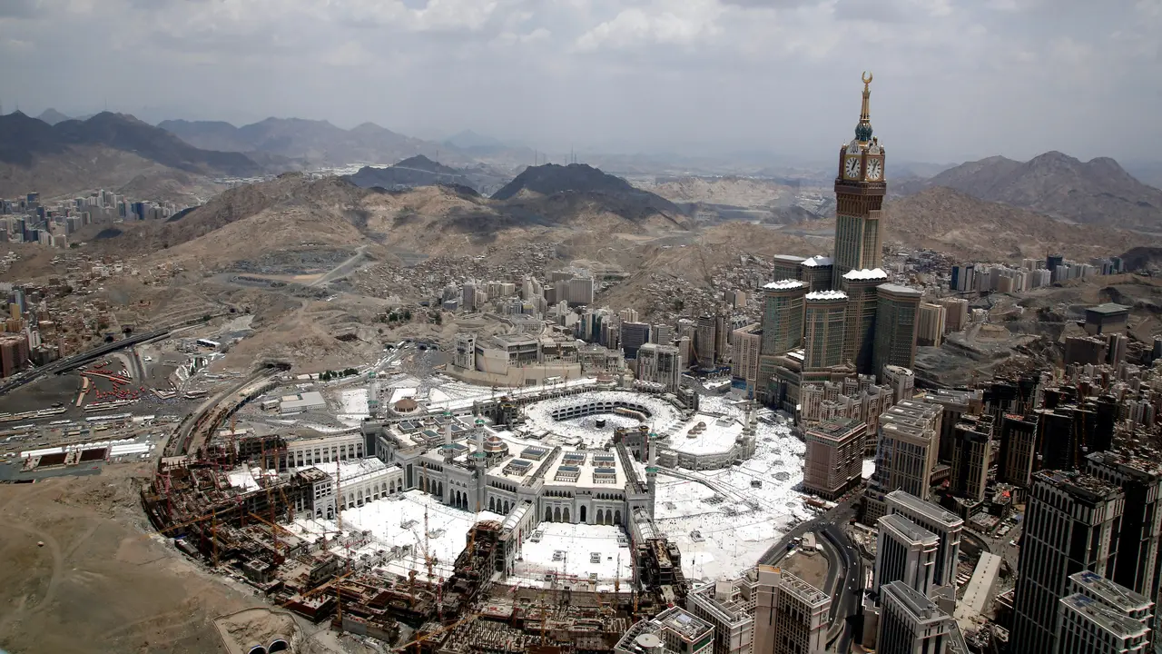 Wow, Begini Pemandangan Masjidil Haram dari Ketinggian
