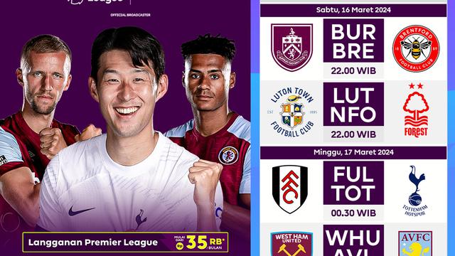 Jadwal Liga Inggris Matchweek 29