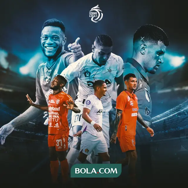 Liga 1 - Renan Silva, Privat Mbarga, Stefano Lilipaly