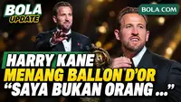 Ballon d'Or 2026 Cetak Sejarah! Harry Kane Menang Kalahkan Mbappe & Yamal: Saya Bukan Orang ...