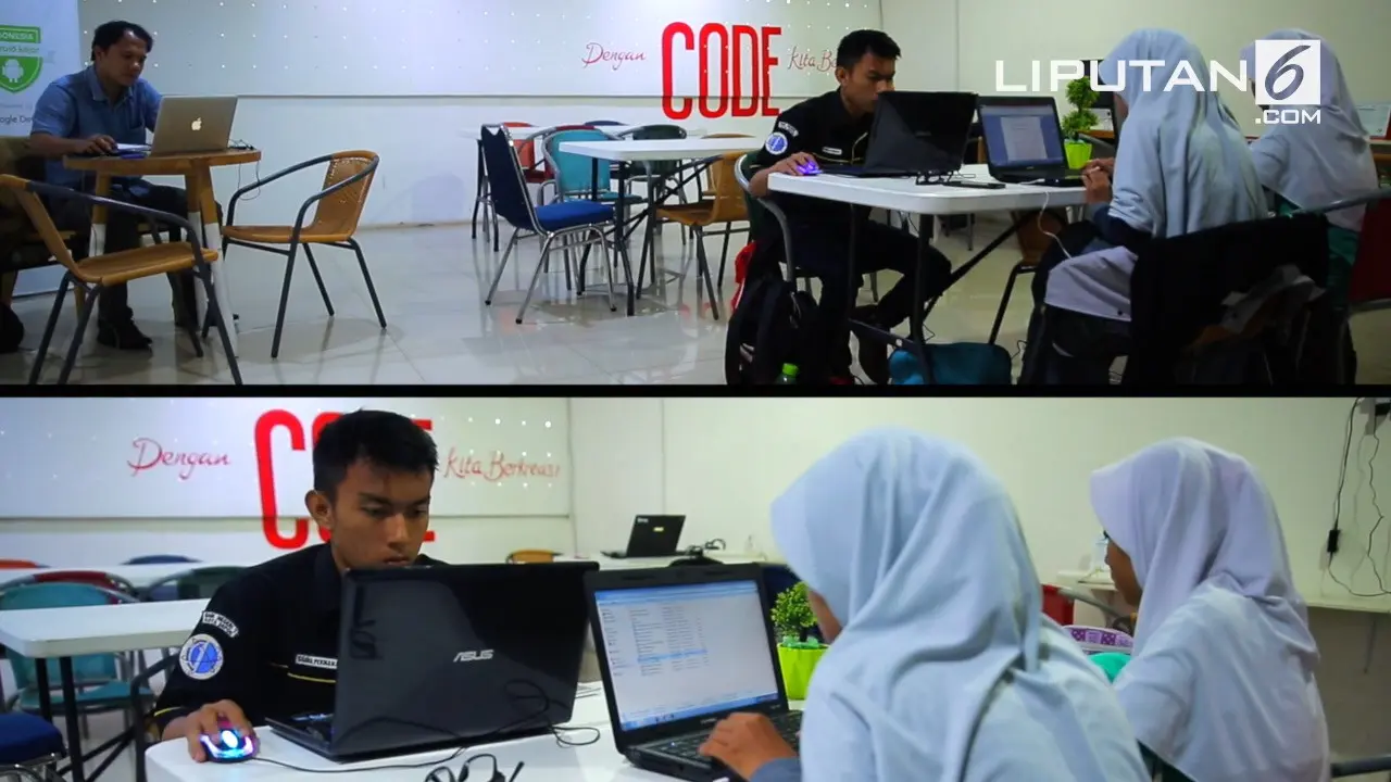 Code Margonda, pusat kegiatan para praktisi digital dan komunitas online di Depok, Jawa Barat. (Liputan6.com)