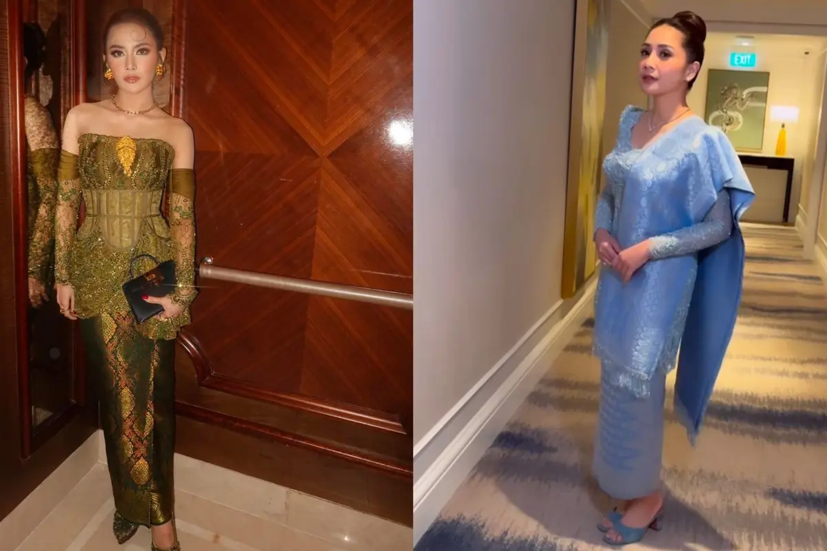 7 Gaya Kondangan Artis yang Curi Perhatian
