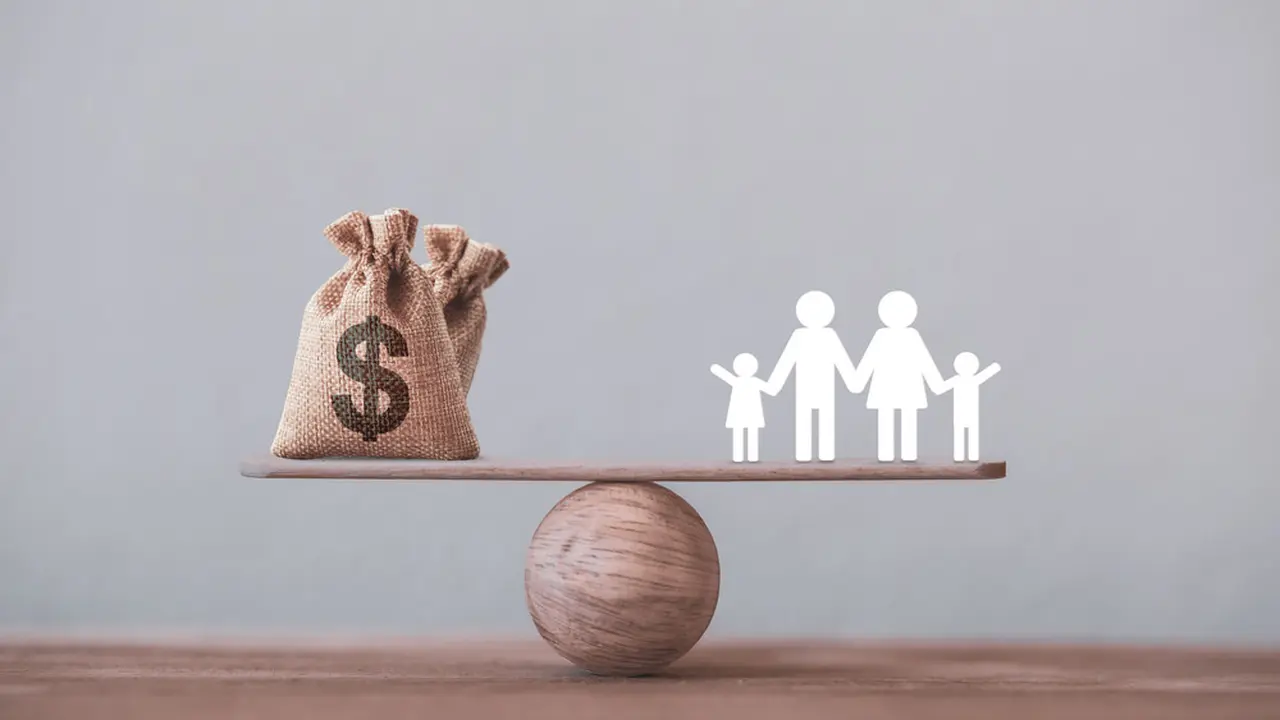 Ilustrasi seimbang secara finansial/Shutterstock