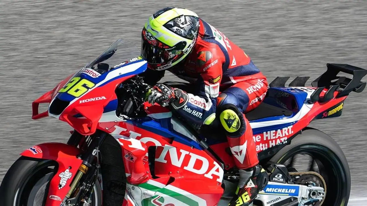 Pembalap Honda HRC Castrol, Joan Mir (c) Honda Racing Corporation