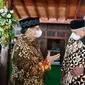 Menko Perekonomian Airlangga Hartarto bertemu Gubernur Jawa Tengah Ganjar Pranowo di Klaten. (Istimewa)