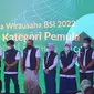 Grand Finalis Talenta Wirausaha BSI Dalam Program Awarding 2022.