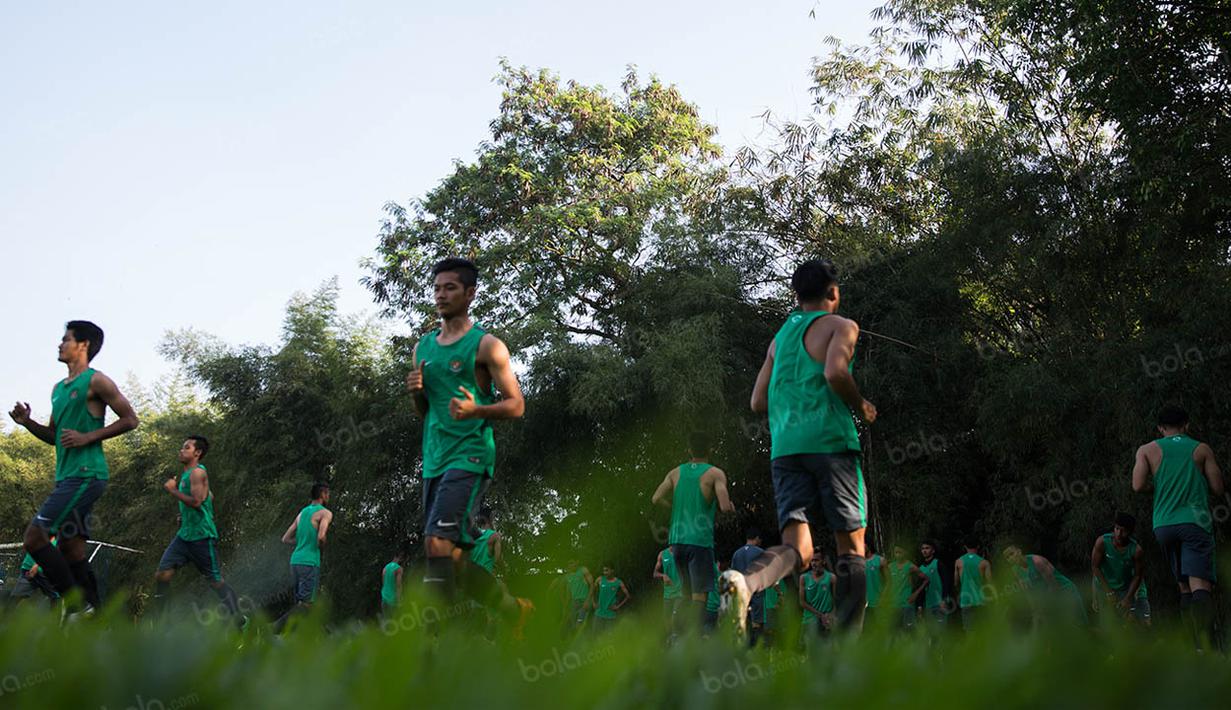 Seleksi Timnas Indonesia U-19 ini dilakukan untuk mewakili merah putih pada ajang Piala AFF U-19 di Hanoi, Vietnam pada 11-24 September 2016. (Bola.com/Vitalis Yogi Trisna)