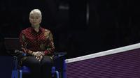 Wasit Indonesia Open 2019 menggunakan busana batik mulai pertandingan semifinal hingga final. (Bola.com/Vitalis Yogi Trsina)