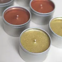 Lilin macam ini lebih baik dijadikan hiasan atau pajangan meja saja. 