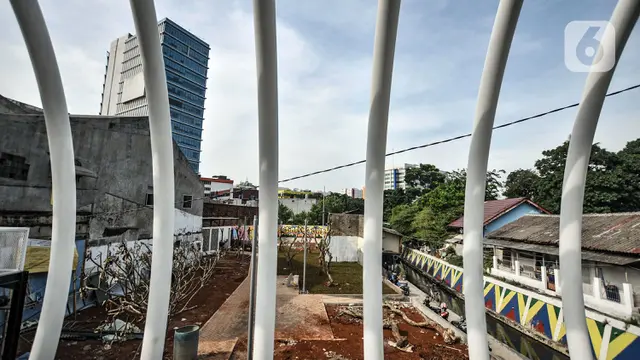 FOTO: Pembangunan Taman Simpang UKU Berkonsep Pocket Park