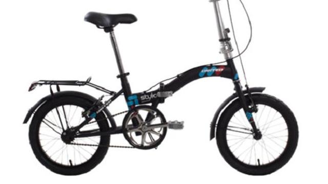 Sepeda lipat United berjenis Stylo, type yang sekarang sangat populer.