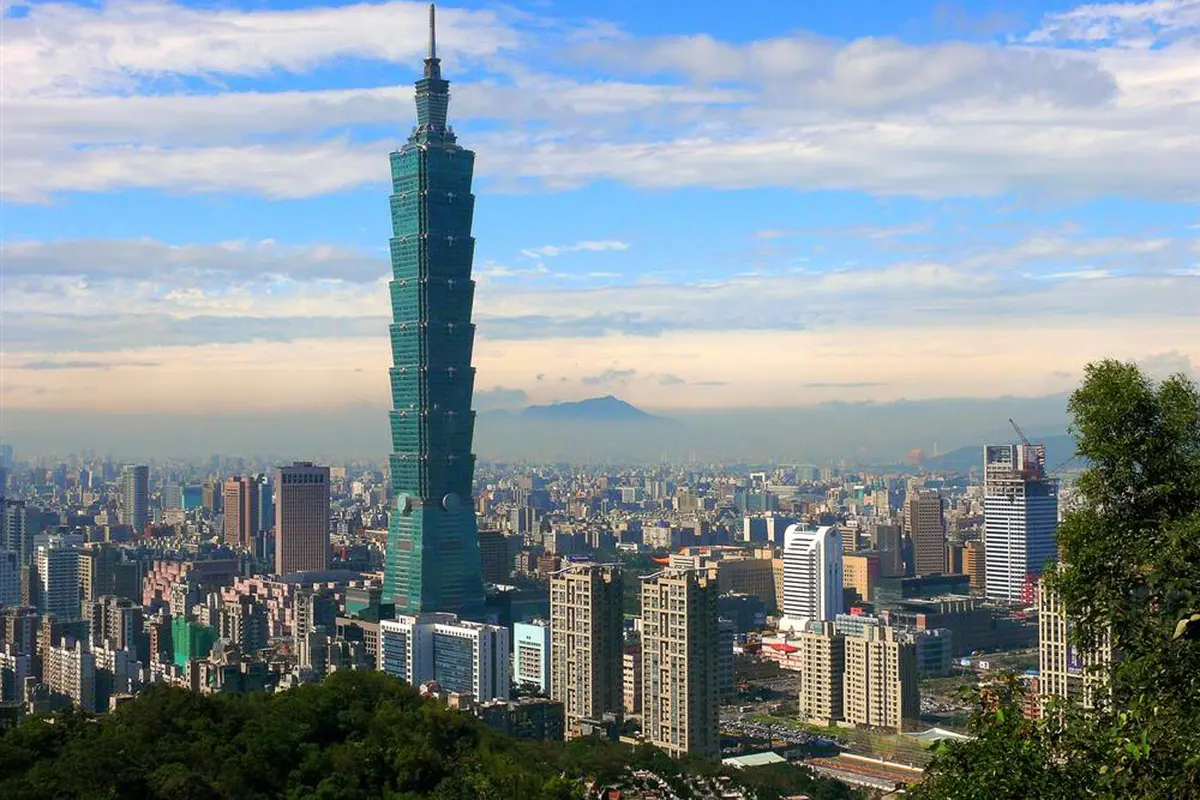 Gedung Taipei 101.