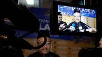 Duta Besar Zainal Abidin menceritakan peran mendiang BJ Habibie di acara peringatan Hari Kemerdekaan Malaysia ke-62. (Liputan6.com/Tanti Yulianingsih)